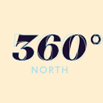 360 degrés North logo