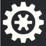 Black Cog logo