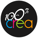 Studio 100pour100crea logo
