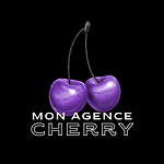 Mon agence cherry logo