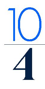 Dix quatre logo