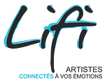 LiFi Artistes "Connectés à vos émotions" logo