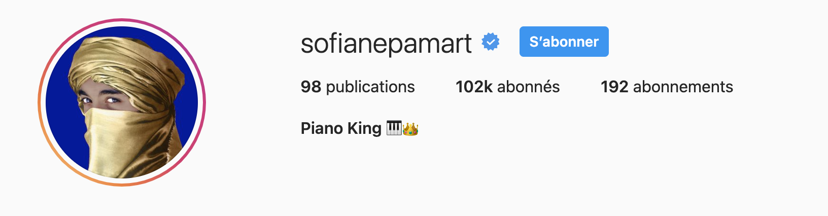 Sofiane Pamart Instagram
